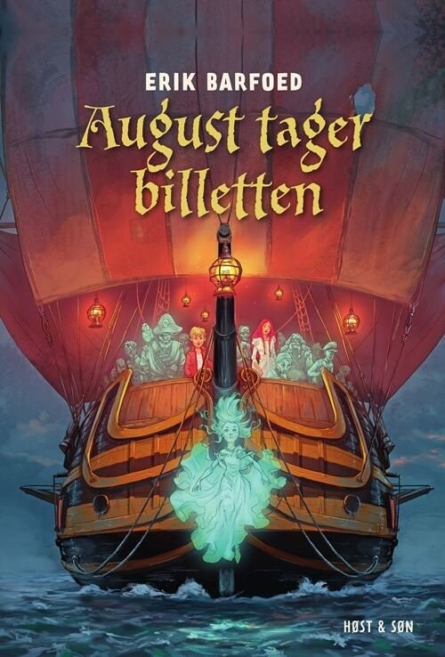 August Tager Billetten - Erik Barfoed - Bog