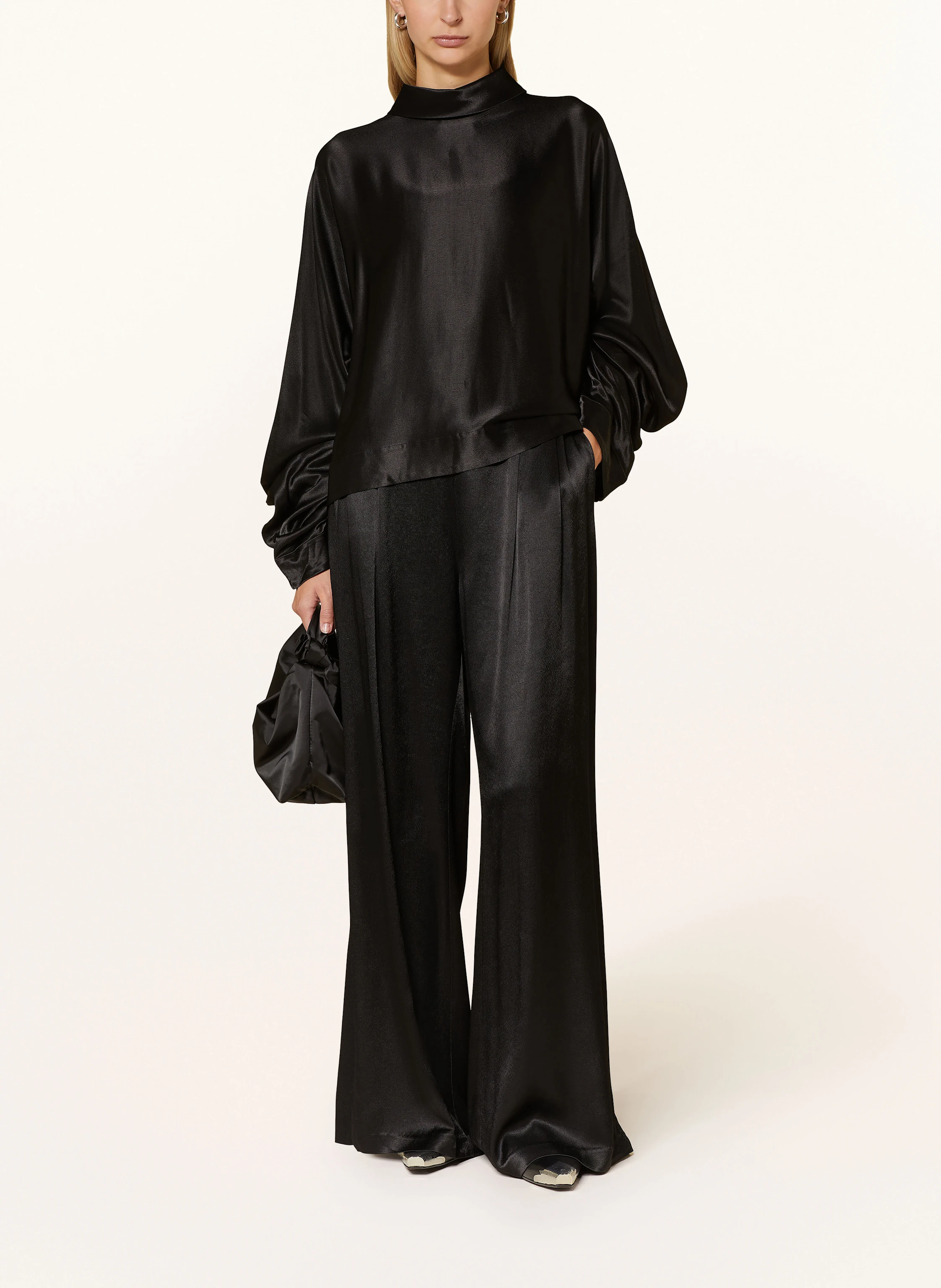 Grace Blusenshirt aus Satin