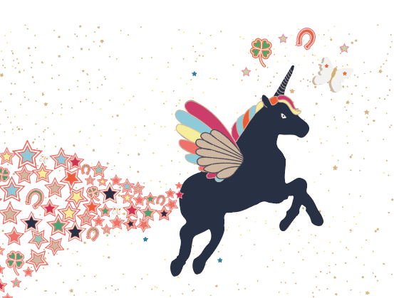 Gepersonaliseerde Labels - Unicorn Universe