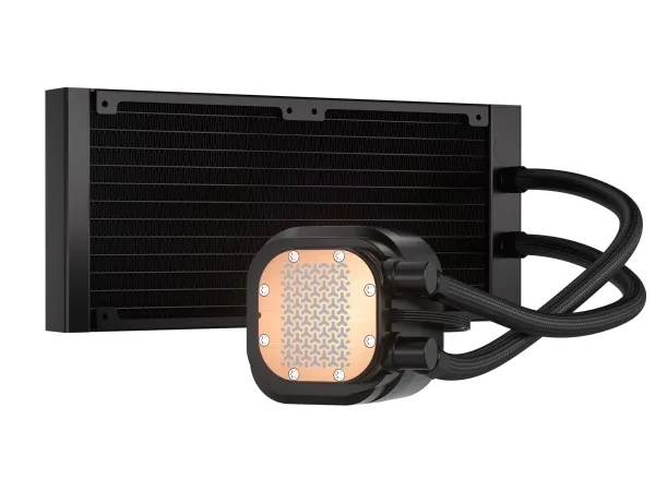 CORSAIR Nautilus 360 RS ARGB - Processors flydende kølesystem - Radiatorstørrelse: 360 mm - (for: LGA1851, LGA1700, AM5, AM4) - kobber - 120 mm