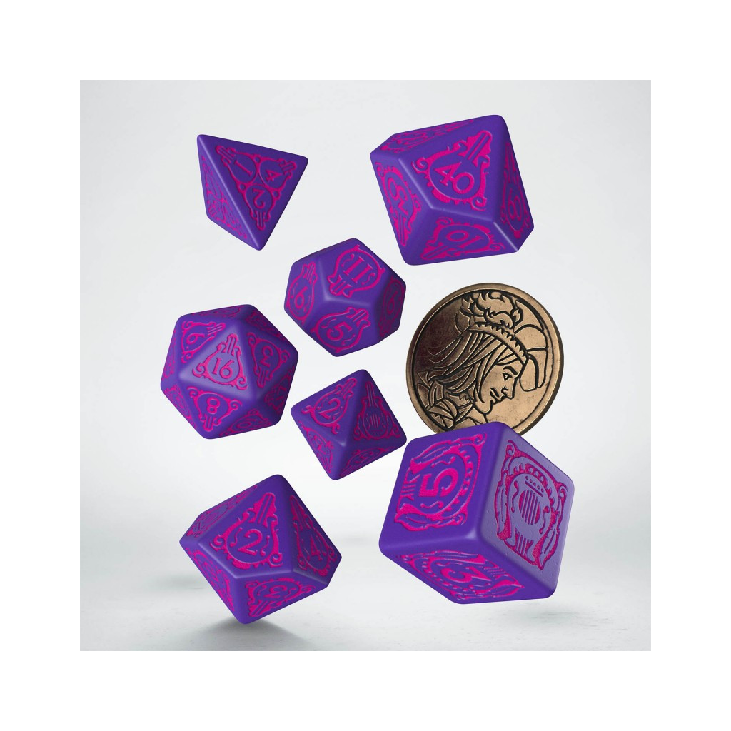 The Witcher Dice Set - Dandelion - The Conqueror of Hearts