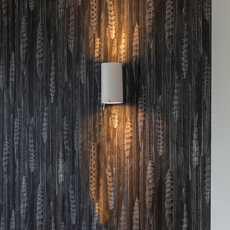QAZQA Moderne wandlamp wit rond 2-lichts - Sandy