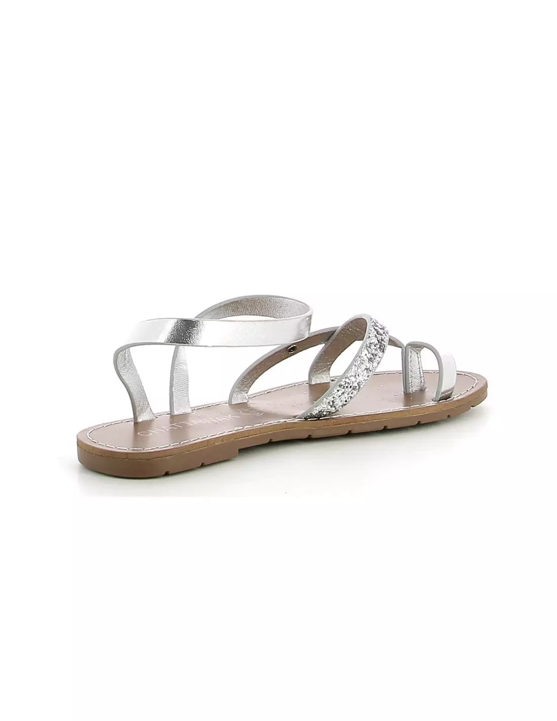 CHATTAWAK SHAN - Sandales & nu-pieds Argent