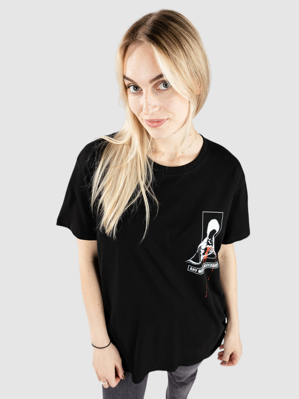 Any Means Necessary Don't Heal T-Shirt black