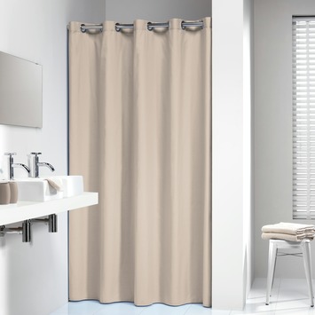 Sealskin Coloris douchegordijn ecru 180 x 200 cm