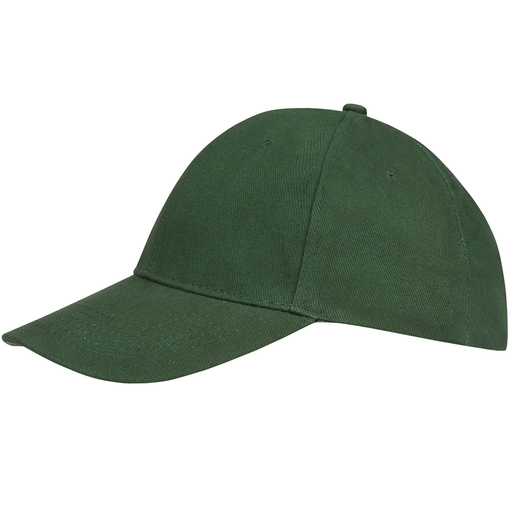 Gorra unissex 6 painéis modelo Buffalo Sols (verde Botella)