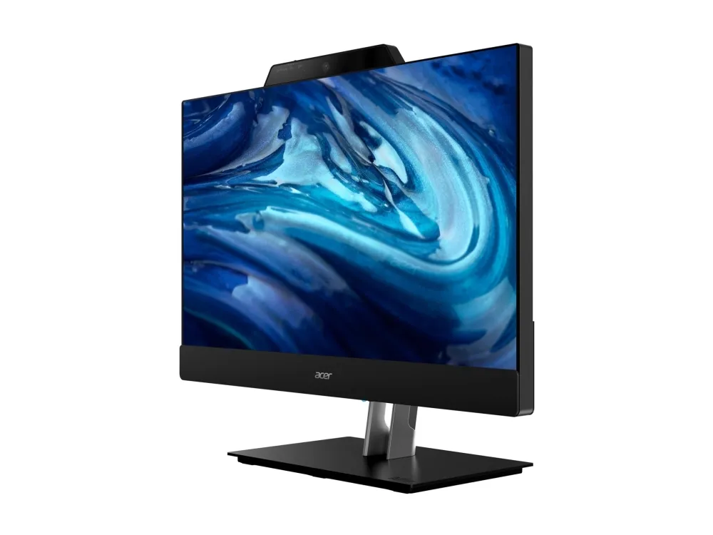 Acer Add-In-One 24 A240CX5 - Tilføjelse i en 1 x Celeron 7305 - RAM 4 GB - flash - eMMC 64 GB - UHD Graphics - IEEE 802.11ax (Wi-Fi 6E), Gigabit Ethernet - Chrome OS - skærm: LED 23.8