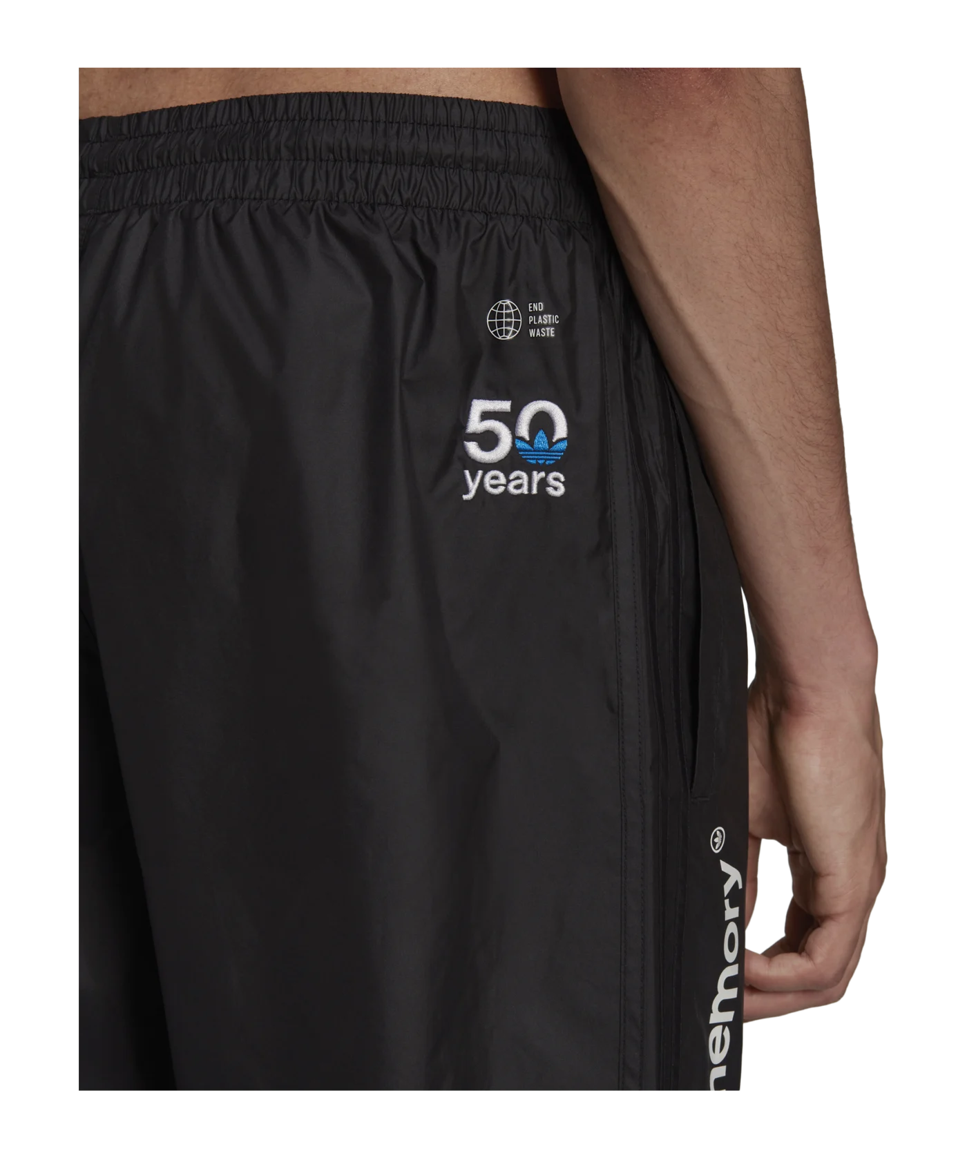 adidas Originals Trefoil Badehose Schwarz
