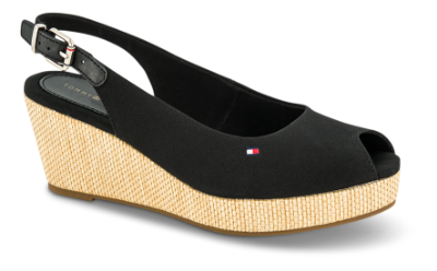 Tommy Hilfiger Espadrillos Sort FW0FW04788BDS