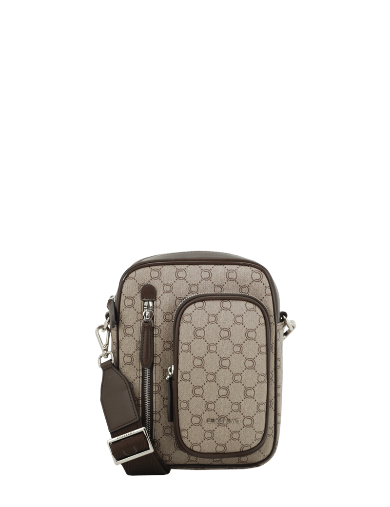 CHABRAND MINI SACOCHE ICONE MONOGRAMME BEIGE