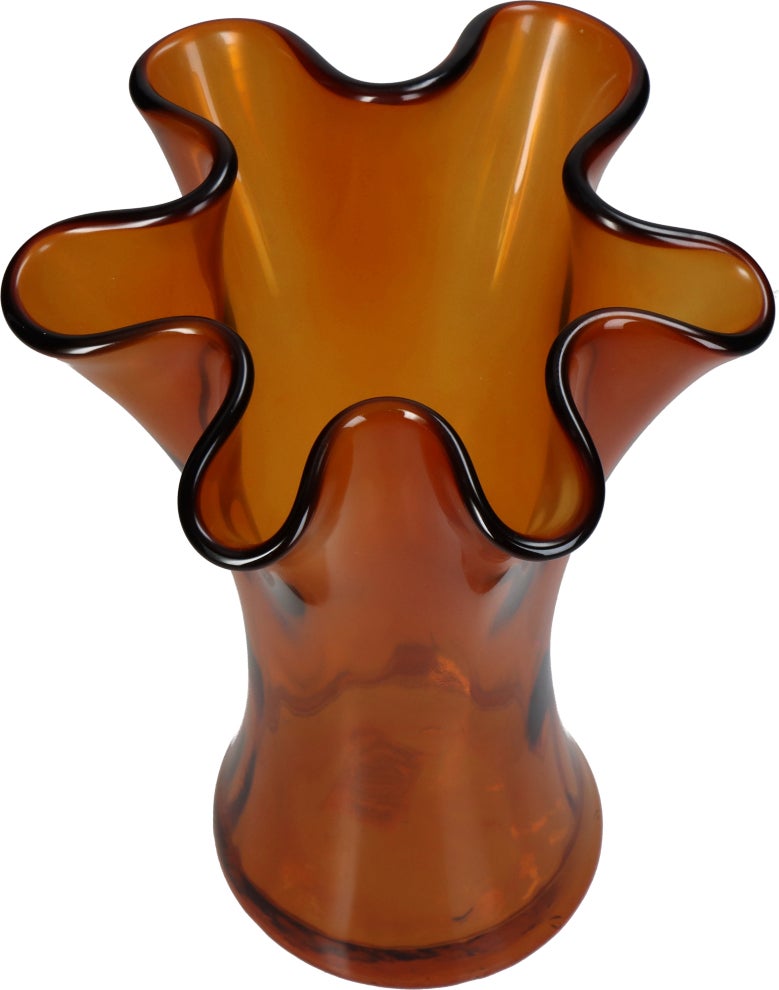 Vaas Kastanje bruin D 20 H 23 cm
