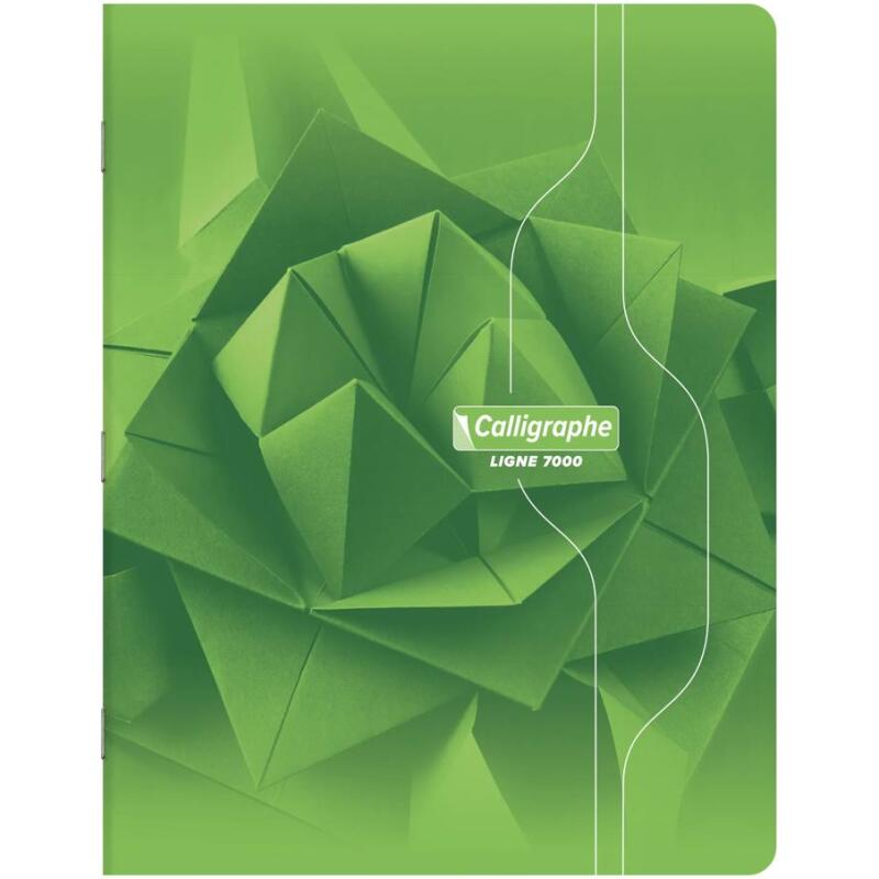 Cahier piqué 7000 17x22 cm 140 pages grands carreaux 70 g - Assortis