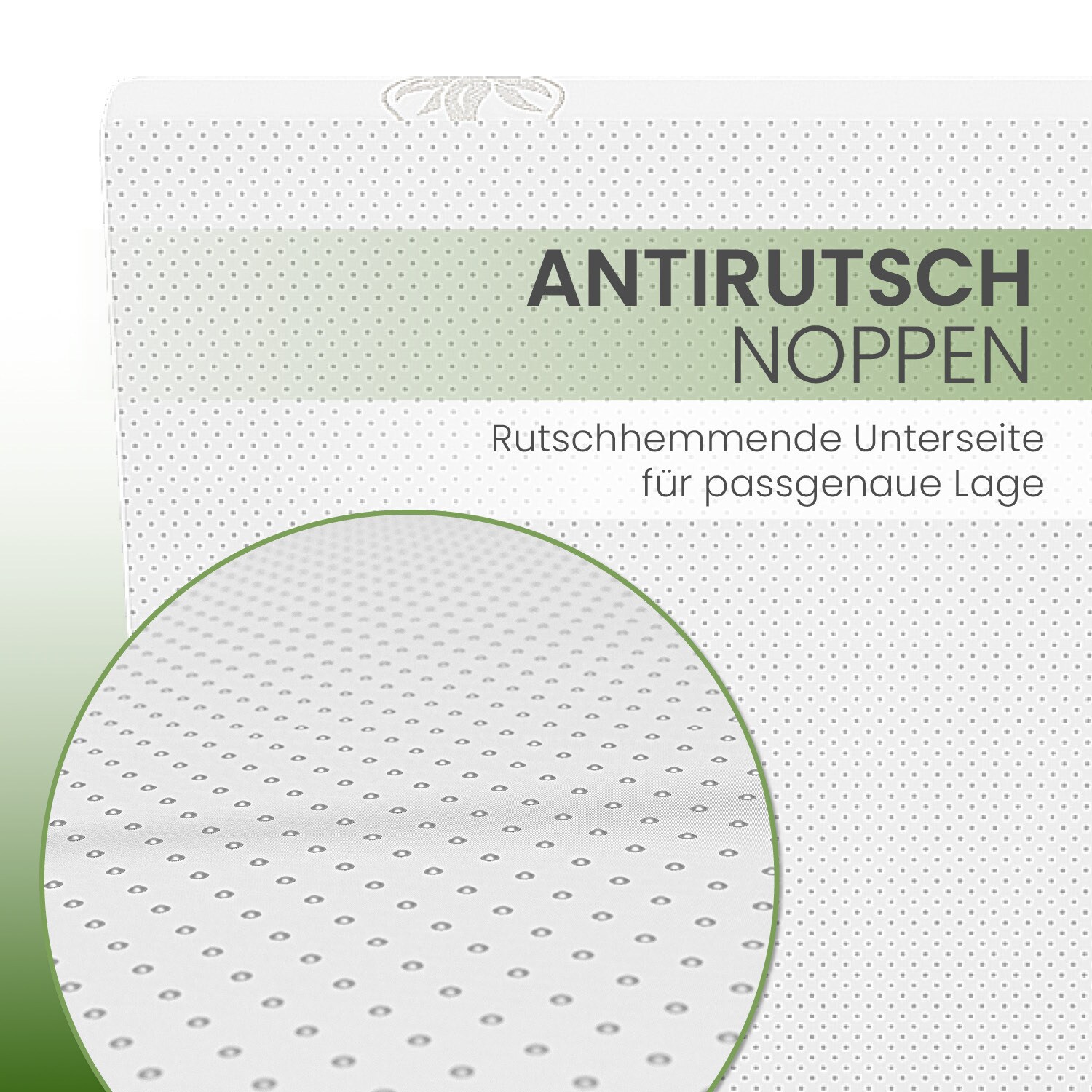 Bestschlaf Visko-Mineralschaum Matratzenauflage, Höhe 4 cm