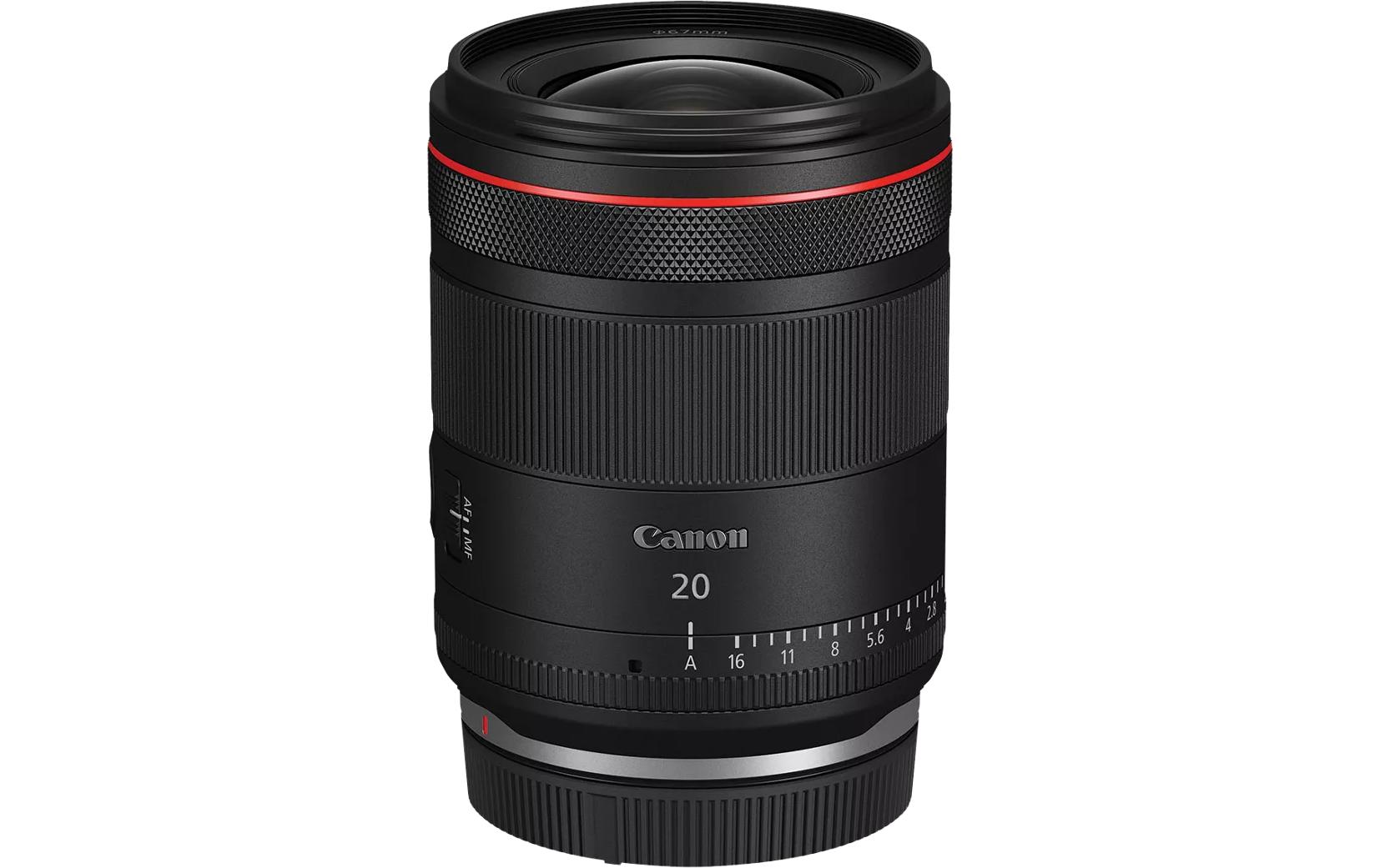 Festbrennweite RF20 mm F/1.4 L VCM – Canon RF<br>Canon RF20 mm F1.4 L VCM MILC Weitwinkel Schwarz