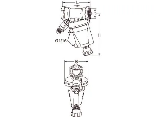 TA STAP 20mm 5-25 Kpa - Differenstrykregulator