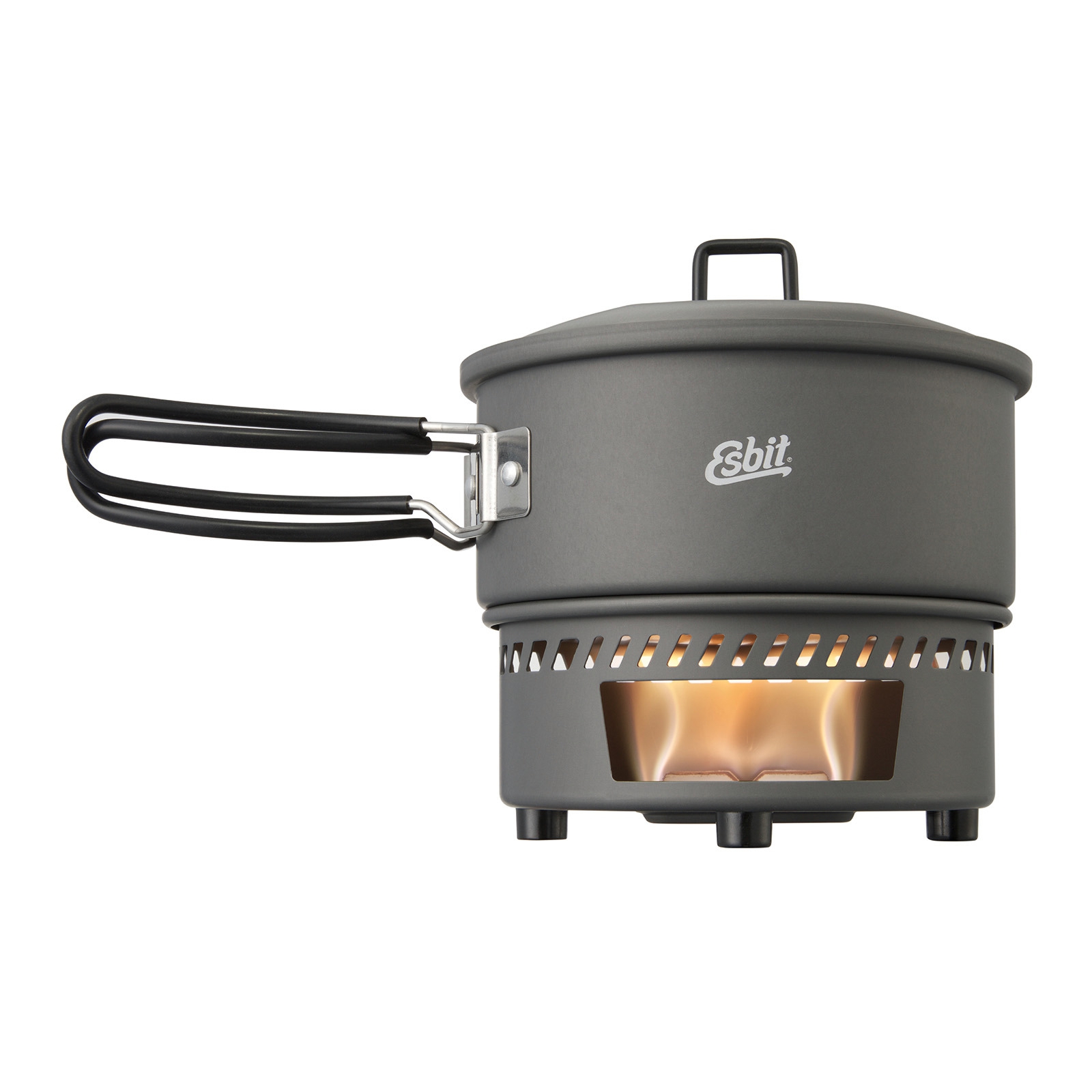 Esbit Trockenbrennstoff Kochset 1000 ml Aluminium