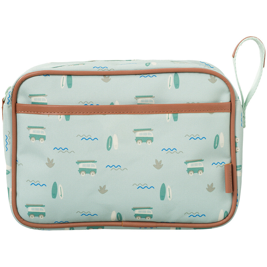 Fresk toilettas surfer