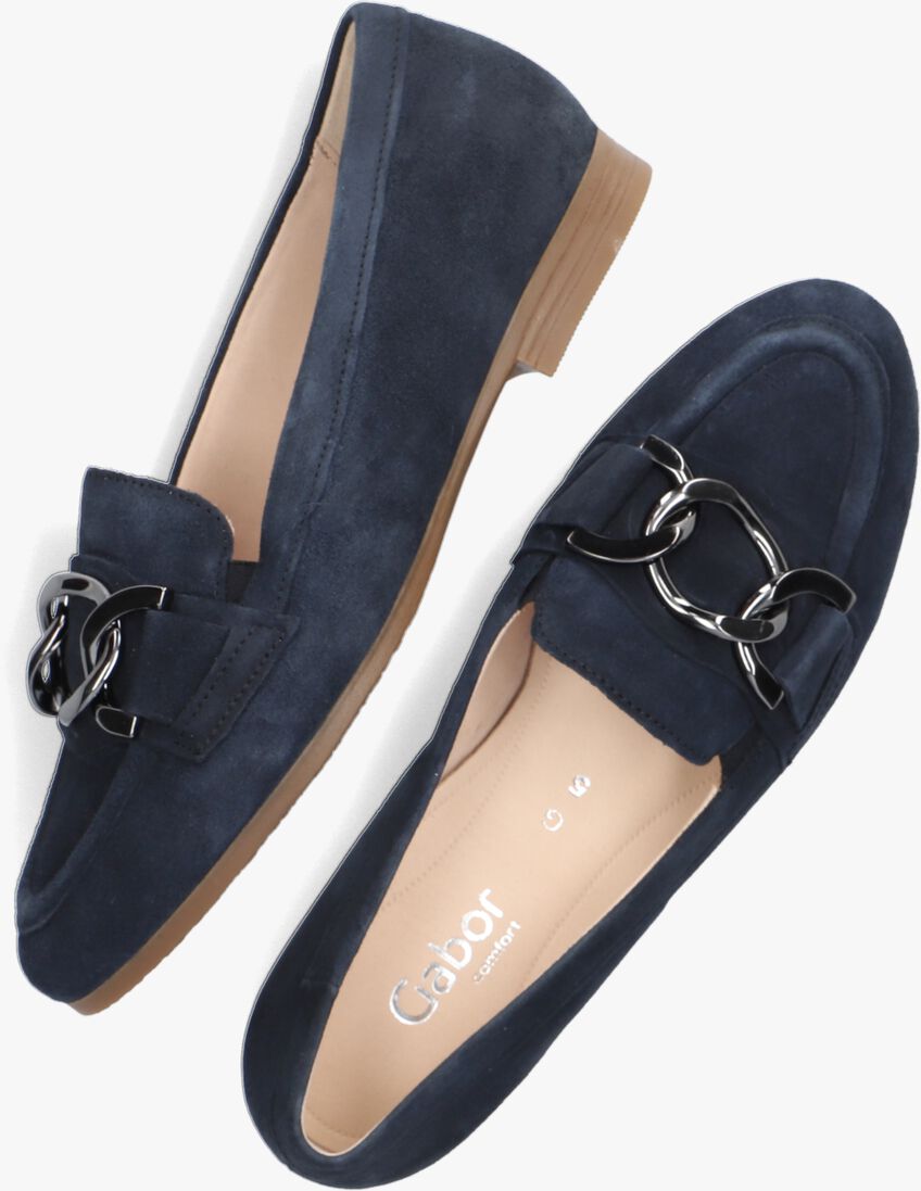 GABOR blauwe gabor loafers 434