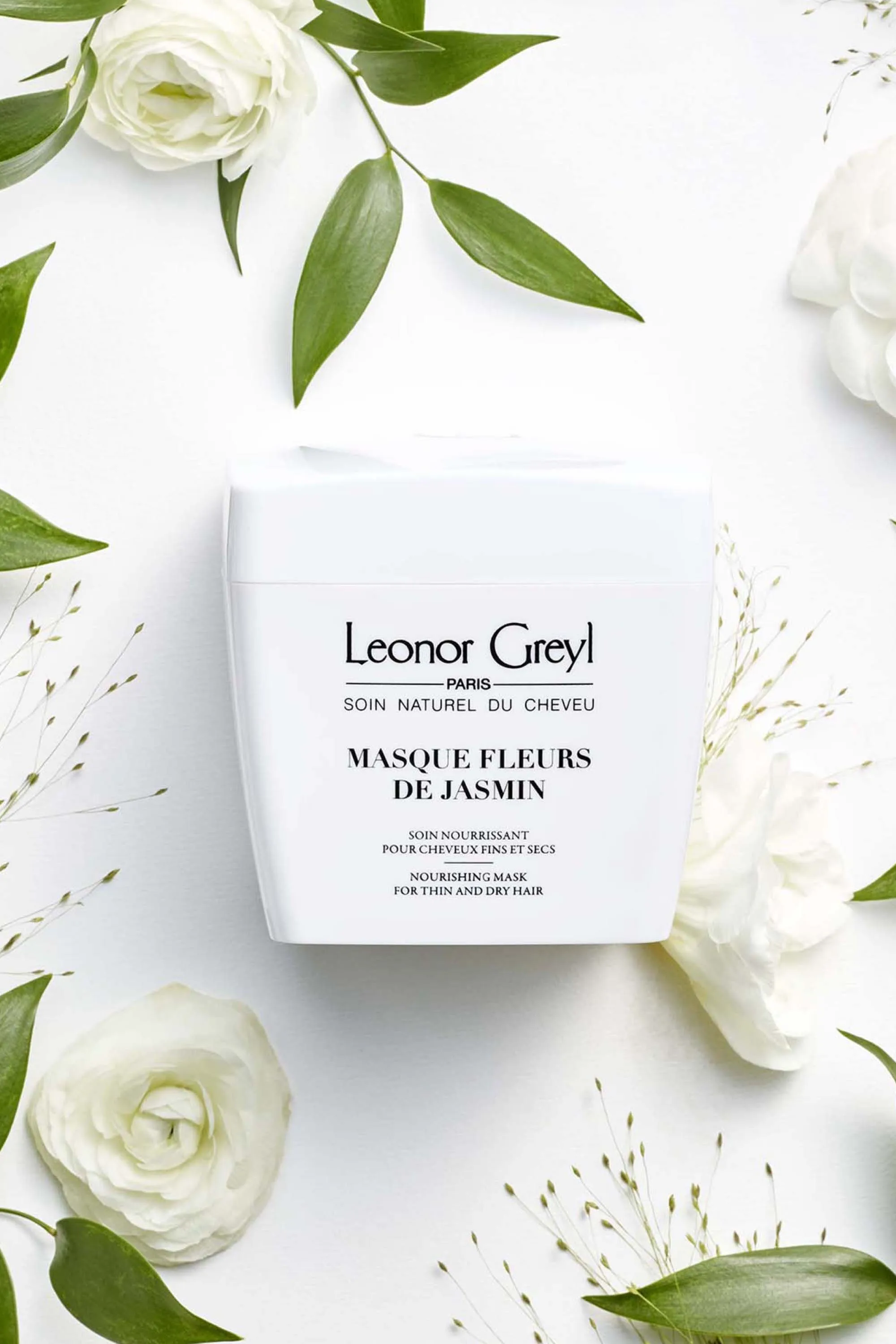 Leonor Greyl Masque nourrissant cheveux secs & fins fleurs de jasmin-200 ml