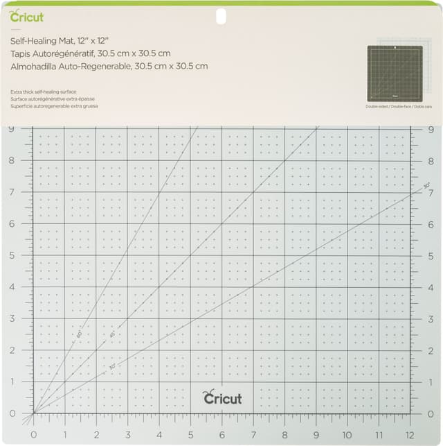 Cricut Self-Healing skæremåtte (blue) 30x30cm
