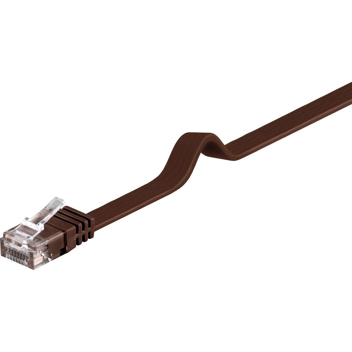 Goobay CAT 6 flat patch-kabel, U/UTP,