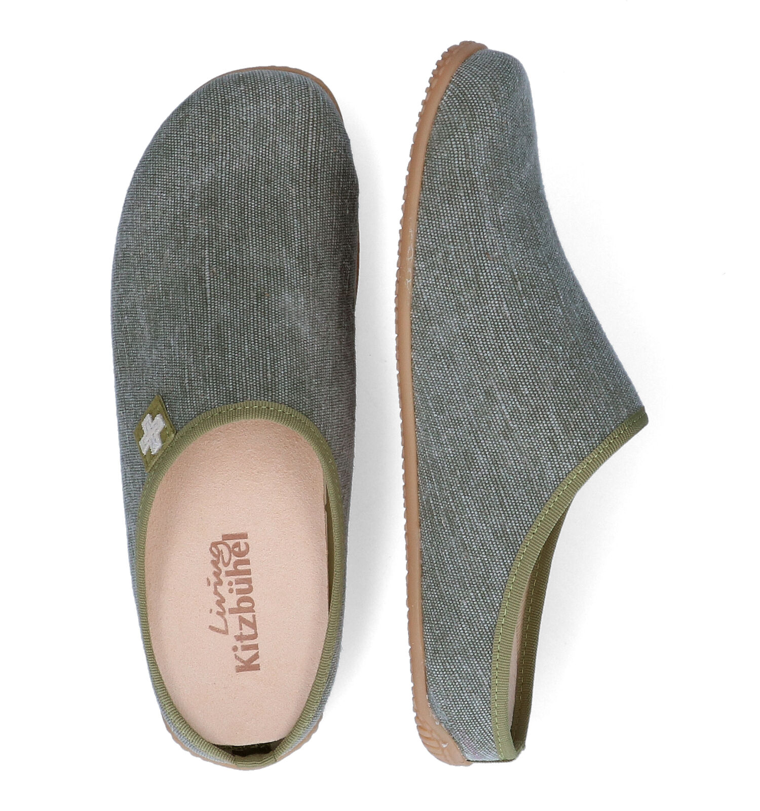 Pantoffels groen