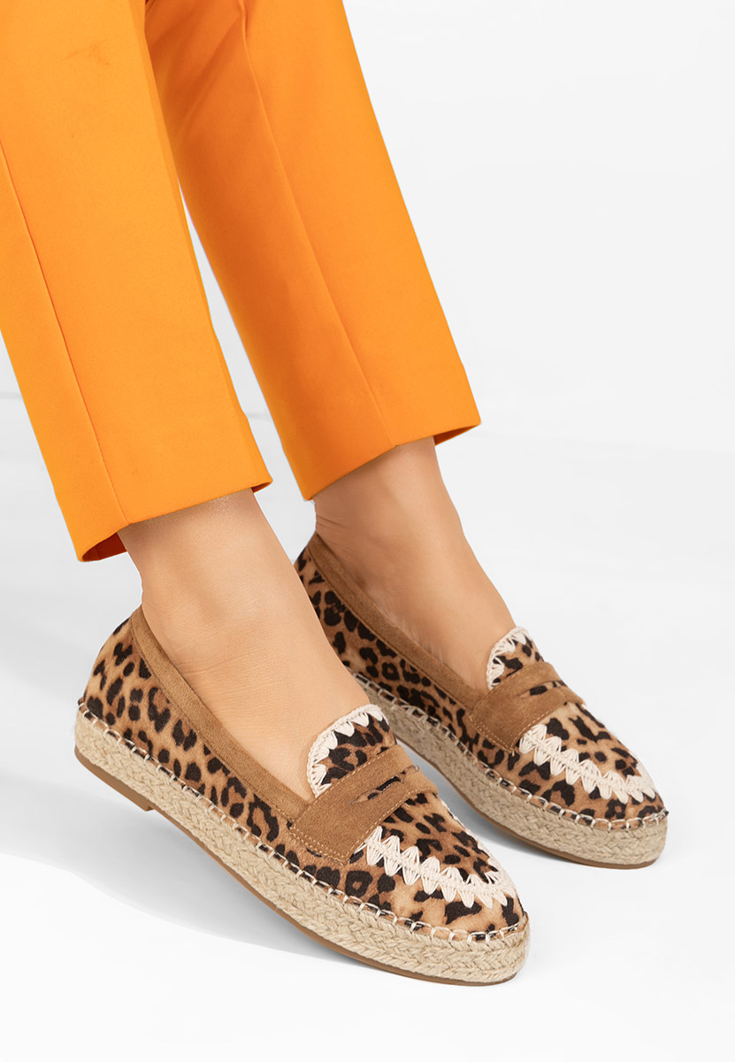 Espadrilles femme leopard Charla