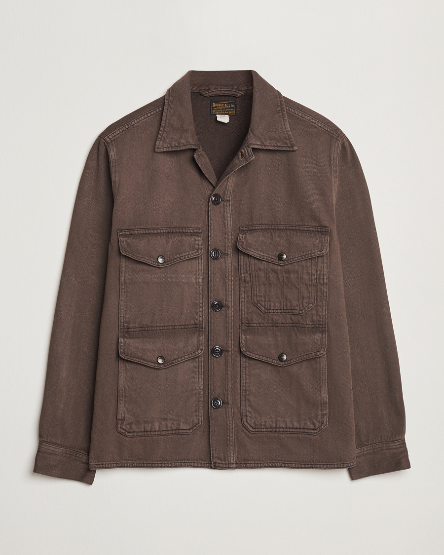 RRL Elmore Shirt Jacket Dark Brown