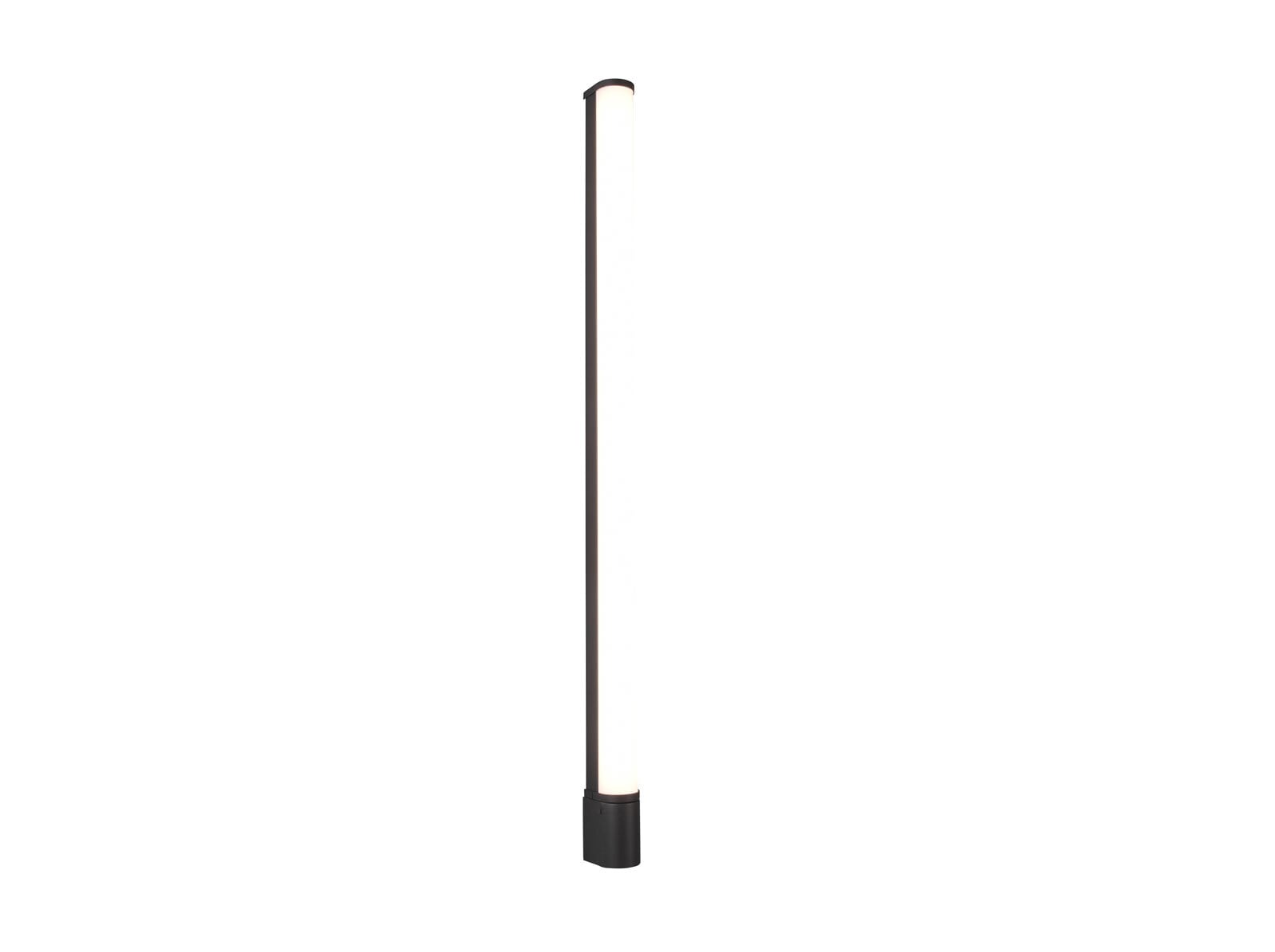 Piera Wandleuchte schwarz 284071232, B/H: 119/5,5 cm, Kunststoff