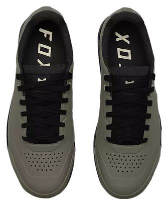 Chaussures VTT Pédales Plates Fox Union Flat Kaki