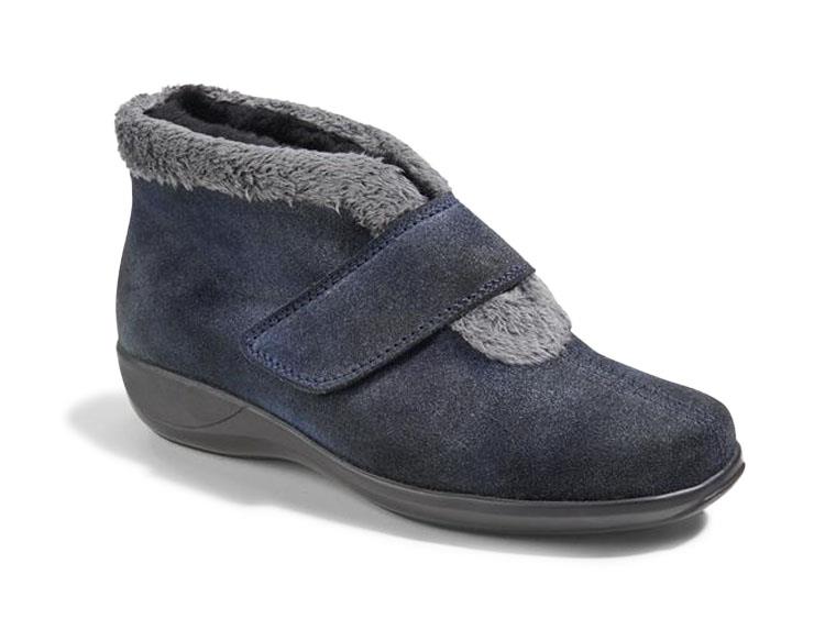 Stuppy 1926 Pantoffel klittb. Blauw