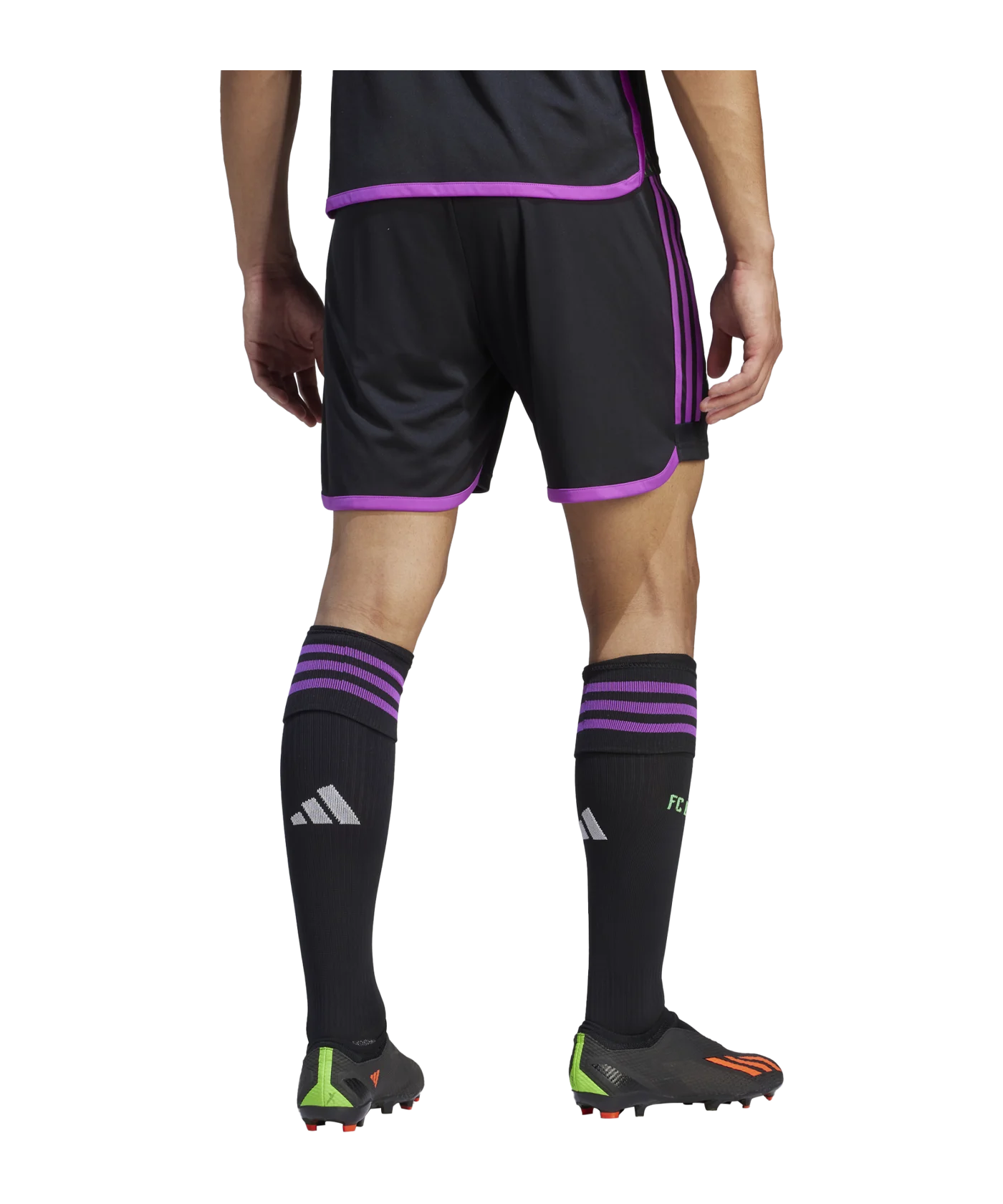 adidas FC Bayern München Short Away 2023/2024 Schwarz