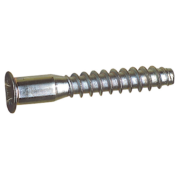 10 vis auto-tourillonnante acier zingué Diall Ø7 x L.50 mm