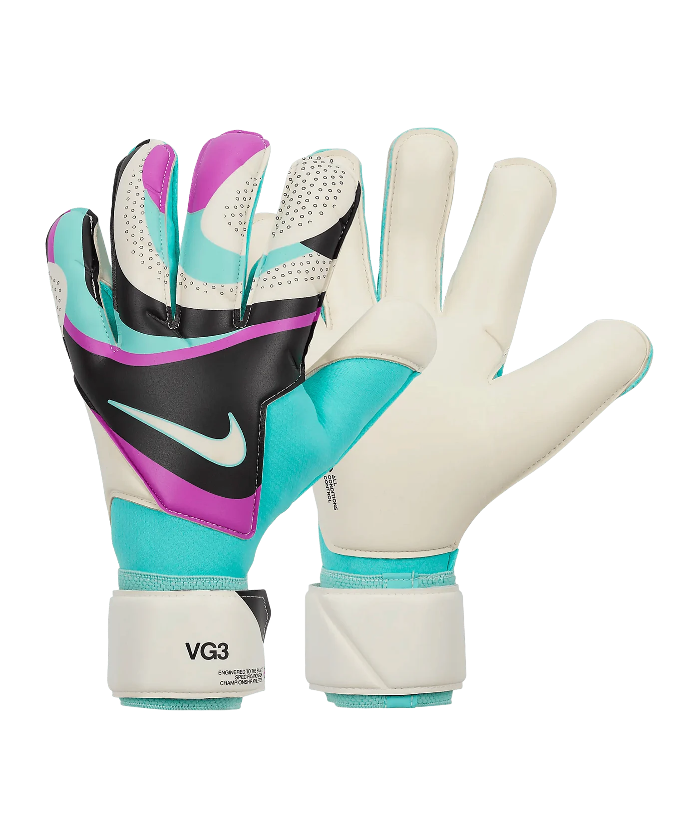 Nike Vapor Grip3 Torwarthandschuhe Schwarz F010