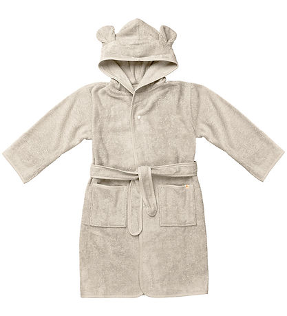 Fabelab Bademantel - Bär - Beige