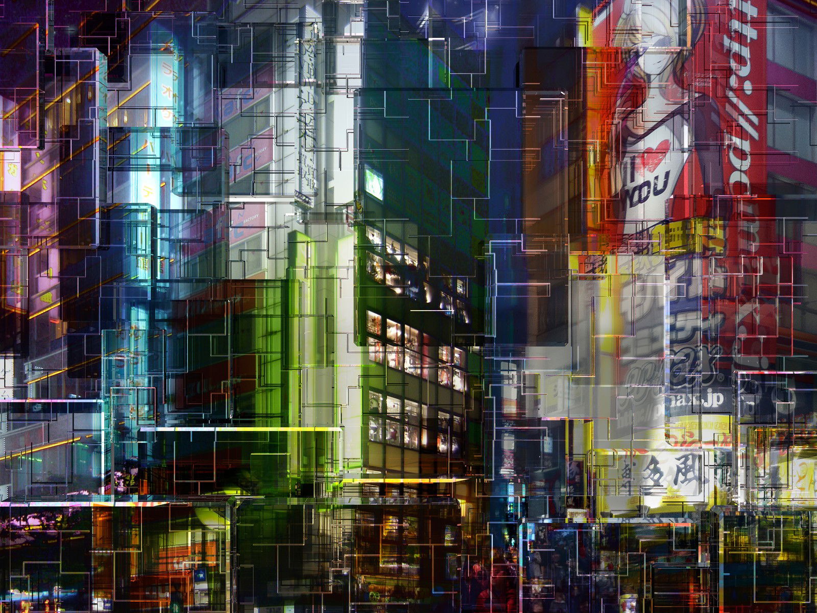 Tokio, Roppongi by Andrej Barov - Limited Edition. Edition of: 150. Signed.