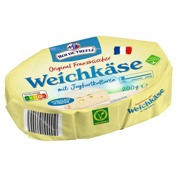 ROI DE TREFLE Französischer Weichkäse 200 g, Leicht