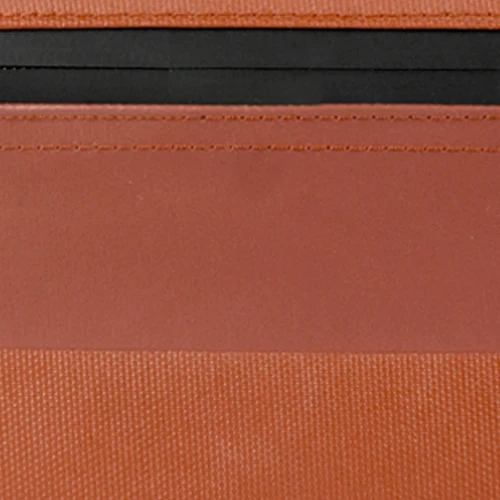 Pochette latérale Pont des Amours orange