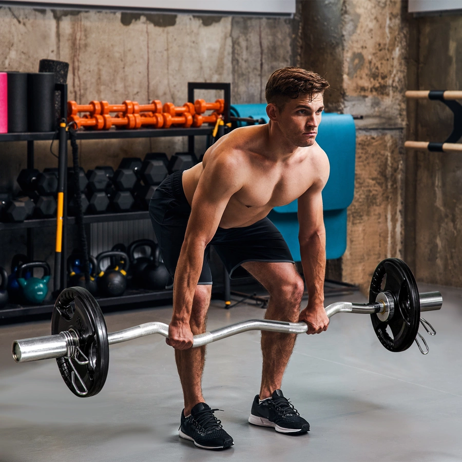 SPORTNOW Hantelscheibe mit 5 cm Bohrung schwarz