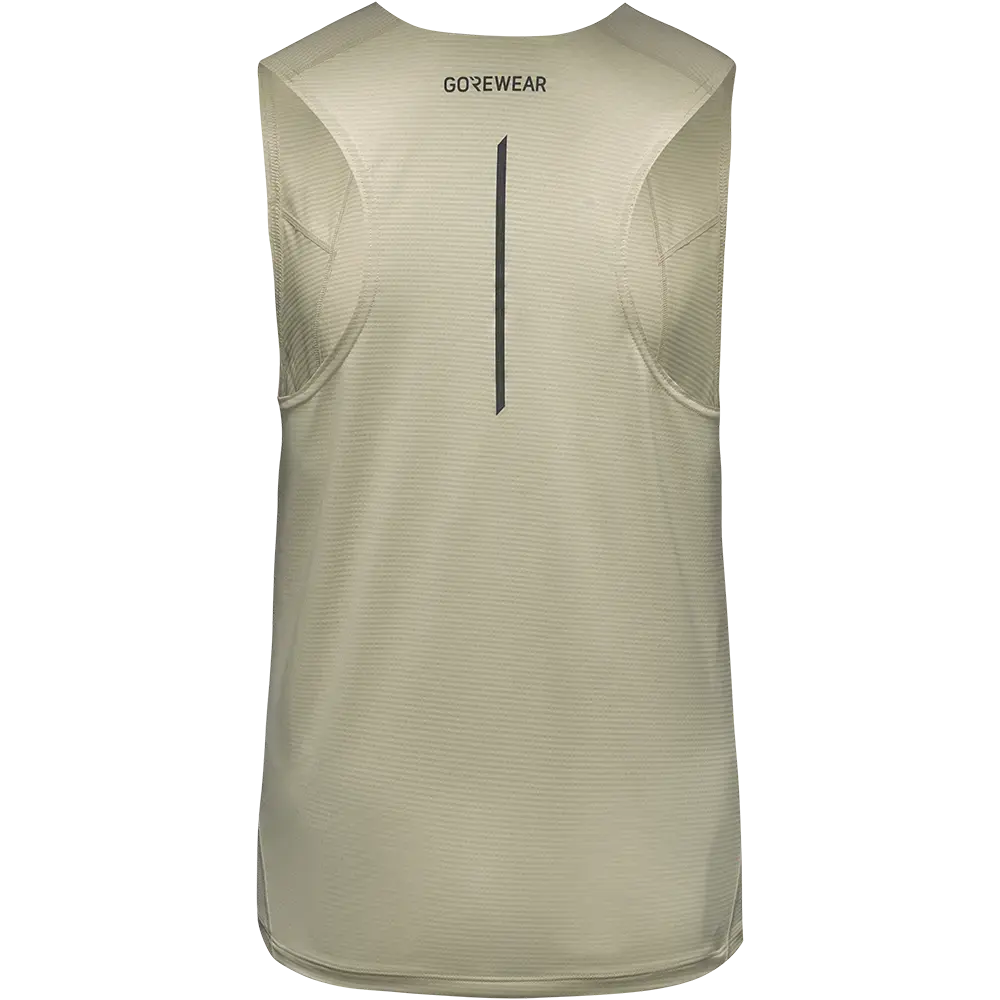 GORE Wear Contest 2.0 Hardloop Singlet Beige Heren