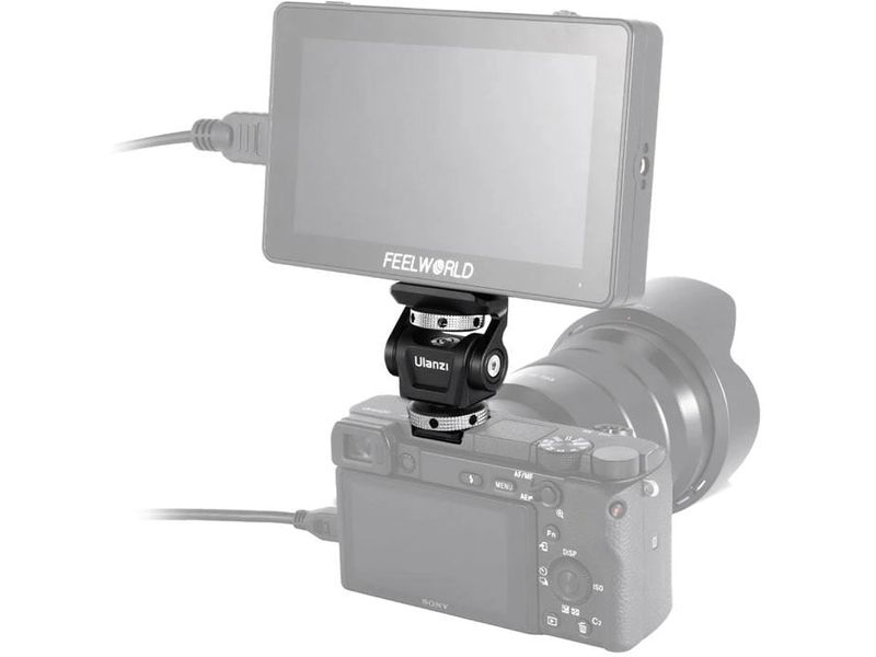 Ulanzi Universal Monitor Halter mit Cold Shoe U-150 Universal Monitor Halterung