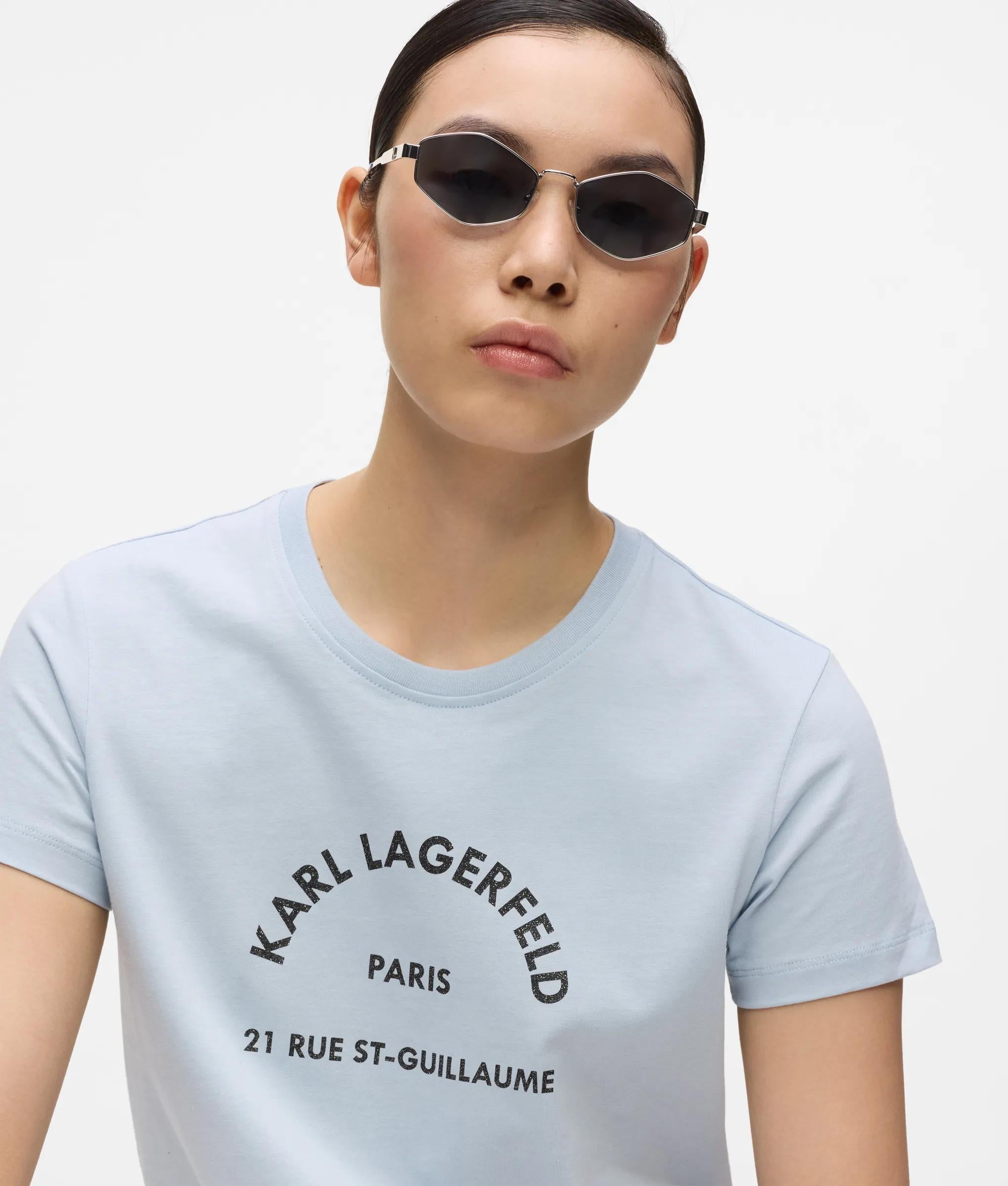 Rue St-Guillaume glitter t-shirt