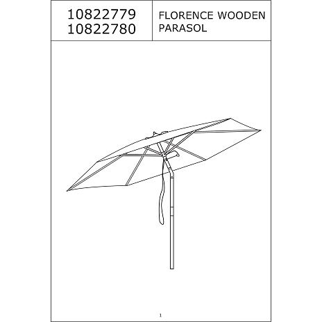 Florence parasol - Off white