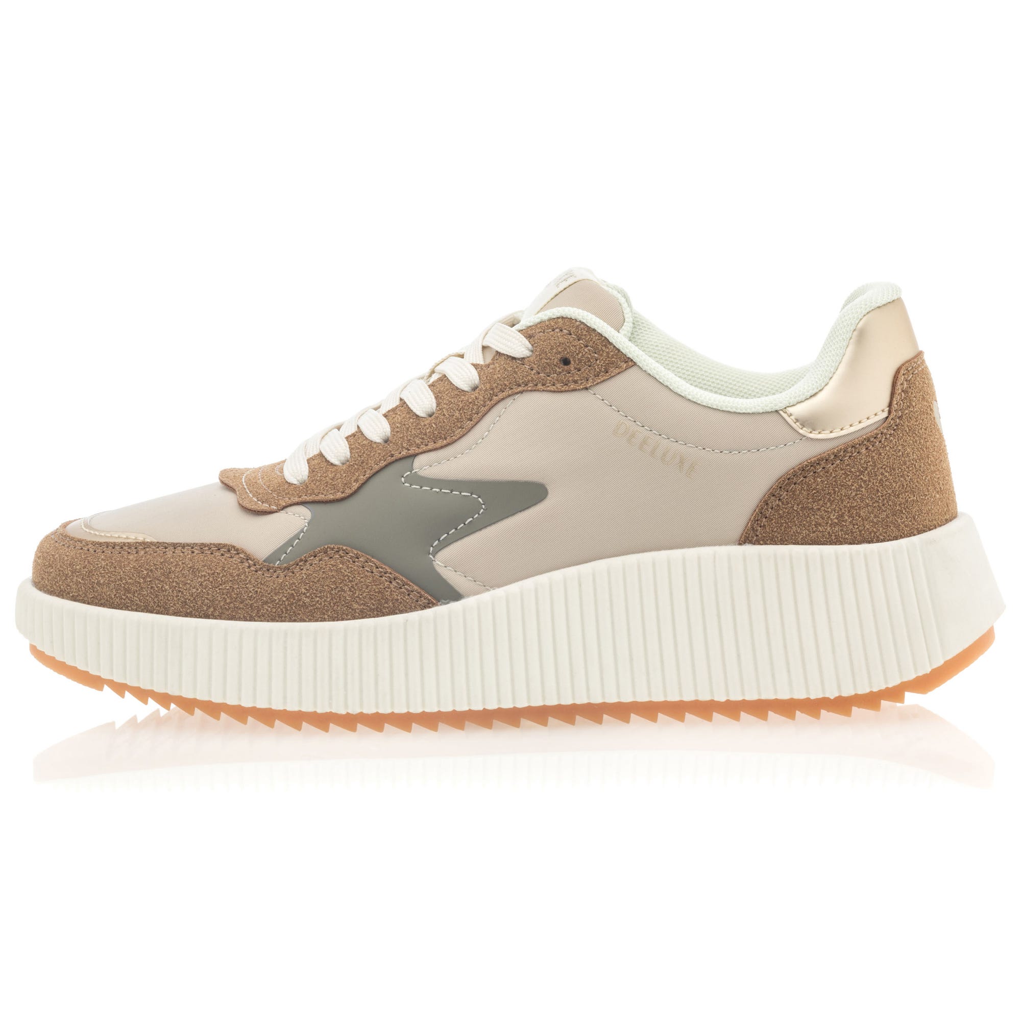 Baskets basses Femme beige
