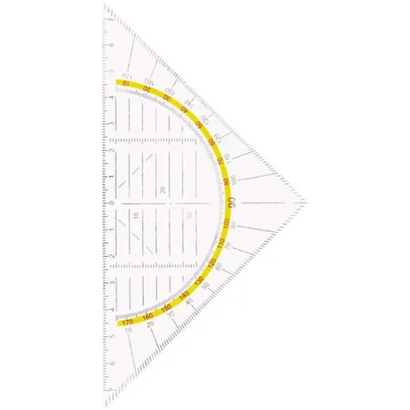 Stylex Geo-Dreieck biegsam 16 cm
