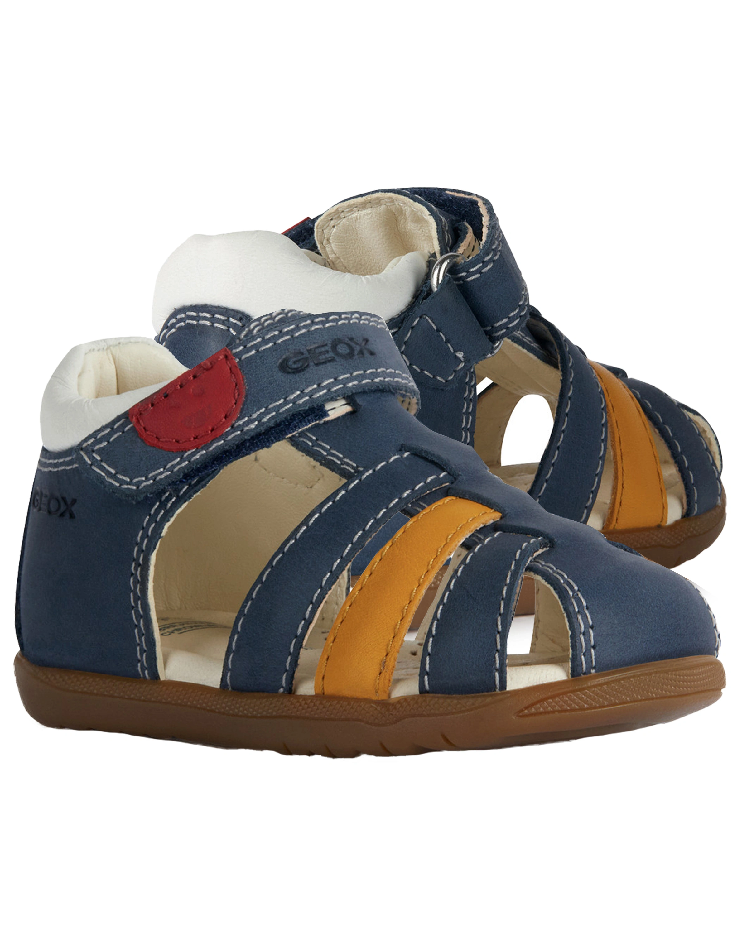 Klett-Sandale MACCHIA in navy/yellow