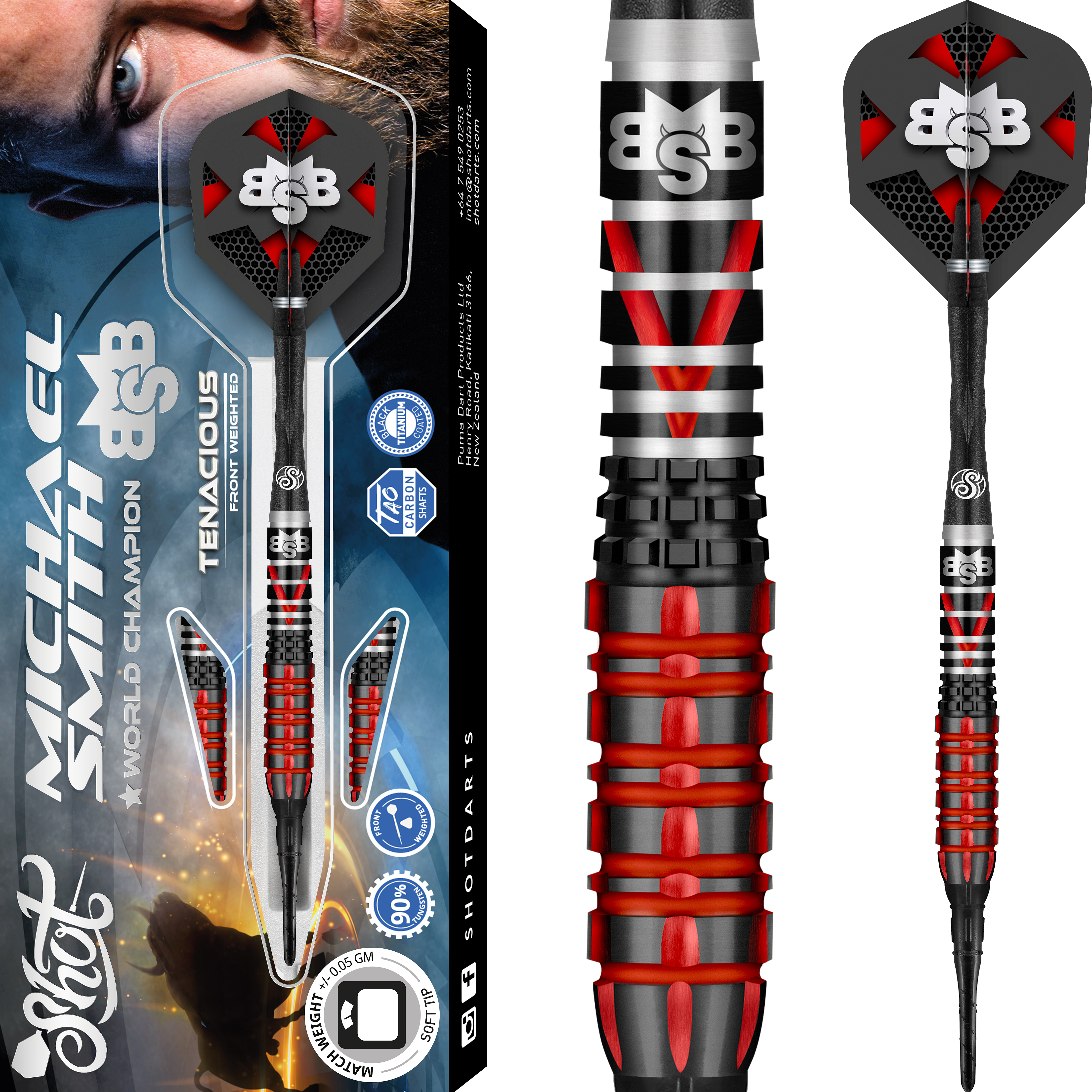 Shot - Michael Smith Tenacious - Softdart