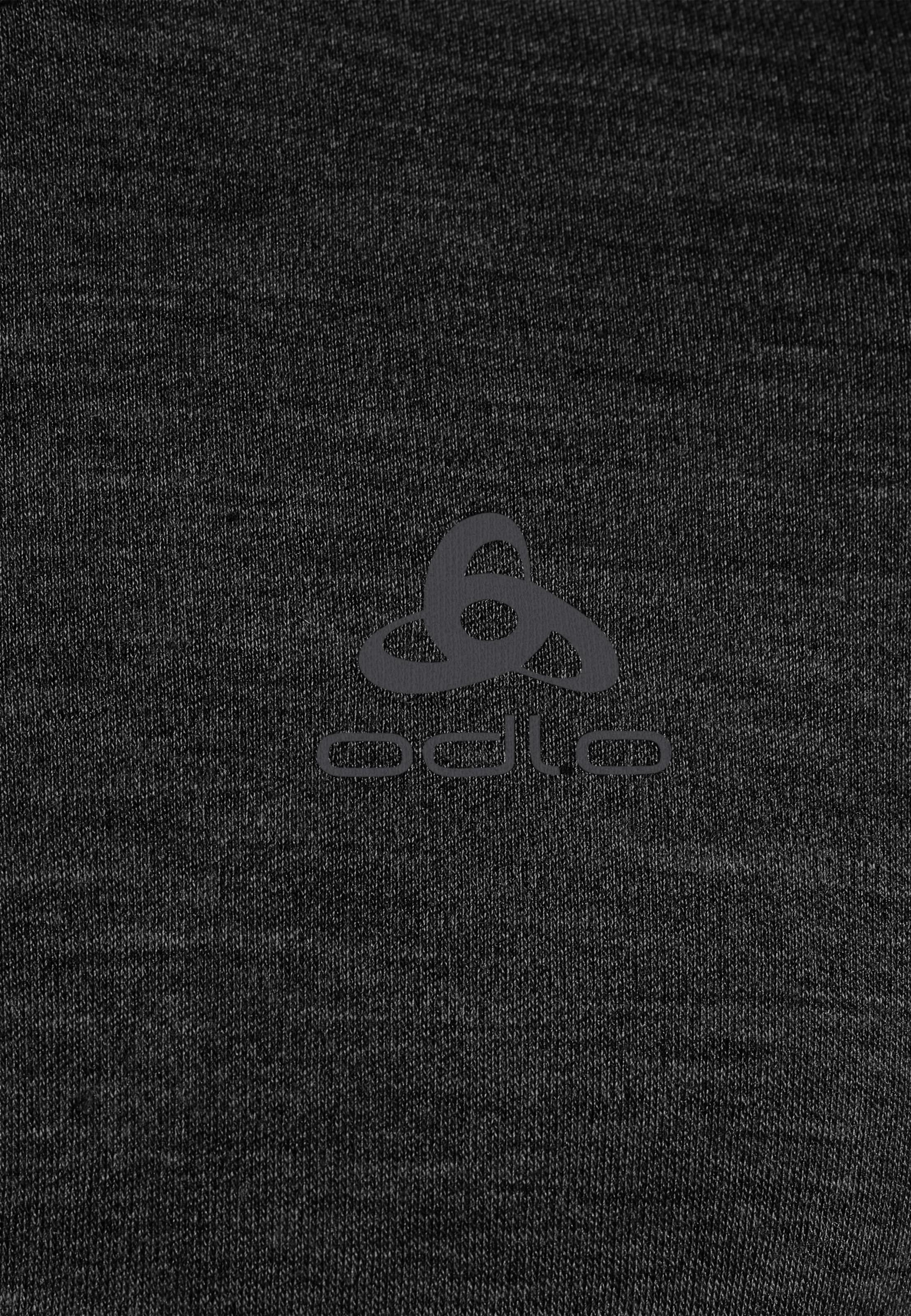 Natural Merino 260 Base Layer Half Zip in black