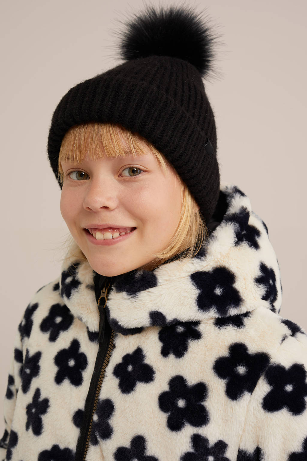 WE Fashion Muts zwart