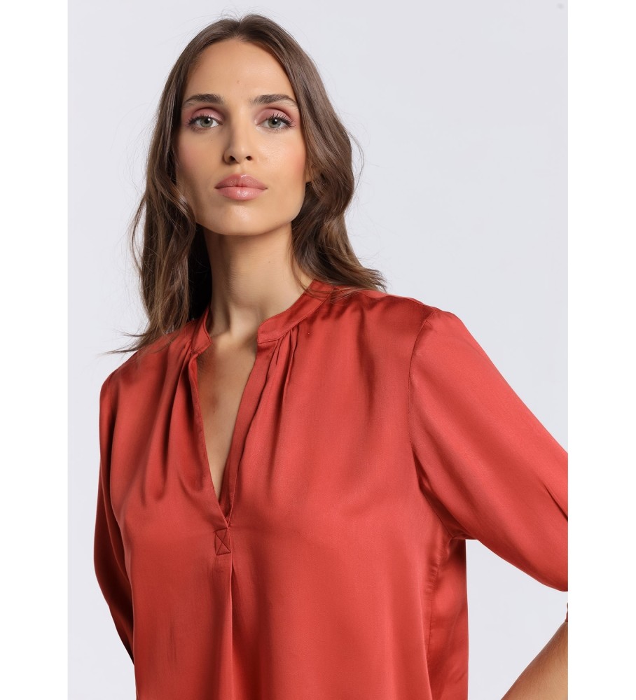 Victorio & Lucchino, Blusa meia manga vermelha V&L